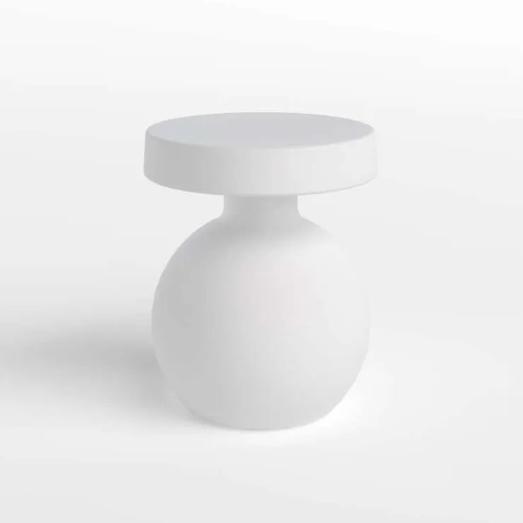 Meubles South Shore Outdoor Side Table White Sale