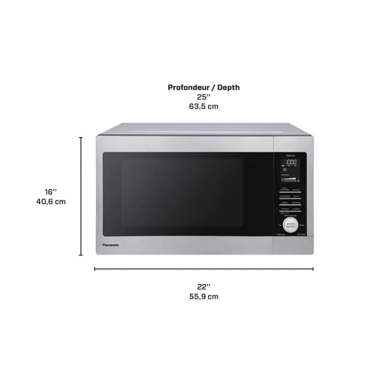 Panasonic 4 in 1 Microwave 22" NNCD66NSC Stainless New