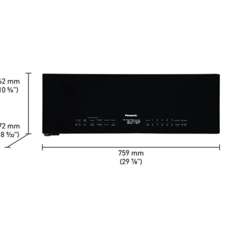 Panasonic Over-The-Range Microwave, , 400 - NNSG65NB Black Clearance
