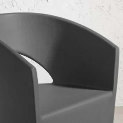 Meubles South Shore Patio Chair Dark Gray New