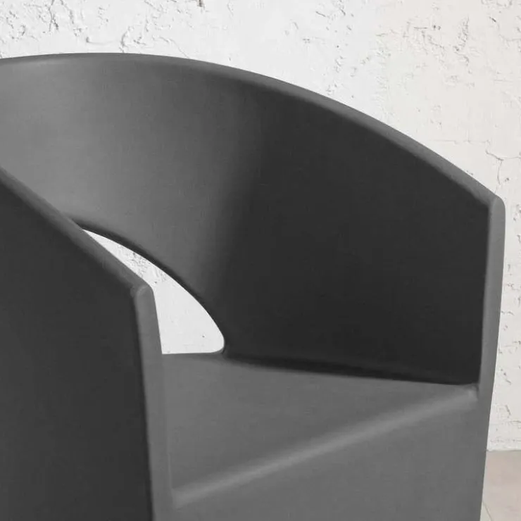 Meubles South Shore Patio Chair Dark Gray New