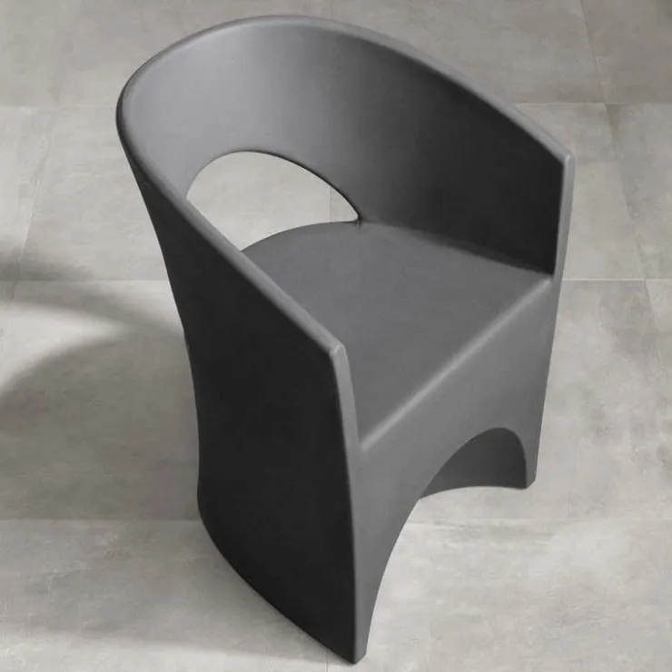 Meubles South Shore Patio Chair Dark Gray New