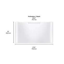 GE Appliances Pedestal White New