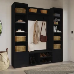 Nexera 3-Piece Entryway Furniture Set – Black Black karisma Sale
