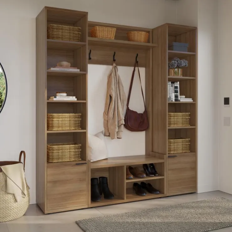 Nexera 2-Piece Entryway Furniture Set – Brown Fashionista Discount