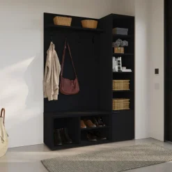 Nexera 3-Piece Entryway Furniture Set – Black Black karsima Online
