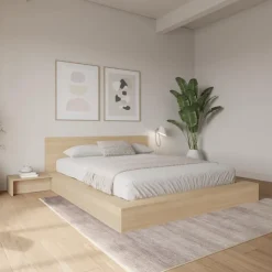Nexera 4-Piece King Low Platform Bedroom Set (78