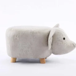 Piglet-Shaped Kids Pouf – 13.4