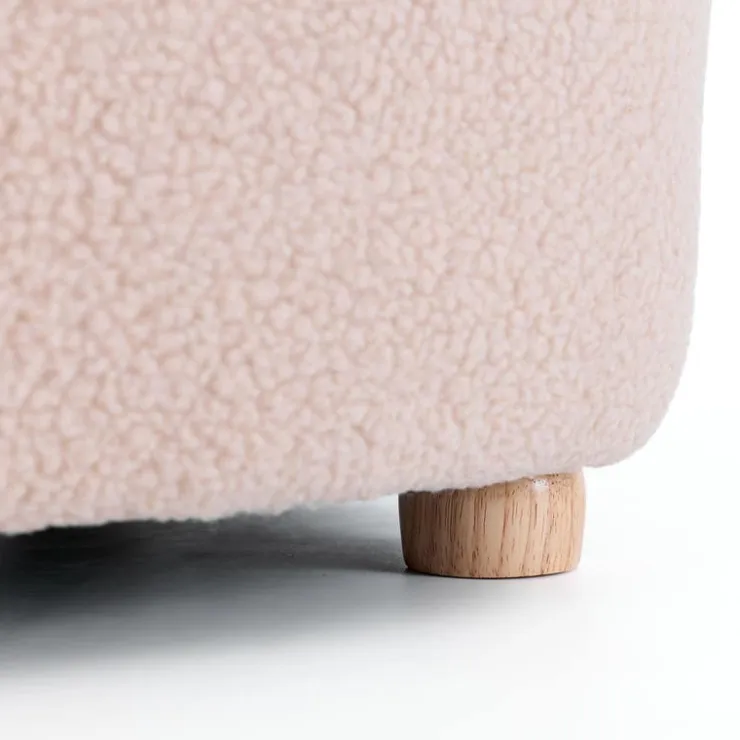 Pink Bear-Shaped Kids Armchair – 22.4" x 22.6" x 22.4" Beige Online