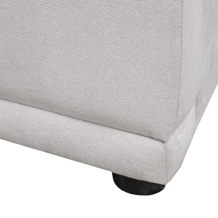 Sofa By Fancy Plushy Loveseat GREIGE New
