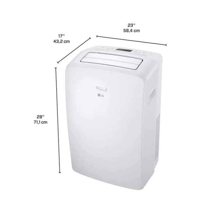 LG Portable Air Conditioner - 8,000 BTU White Sale