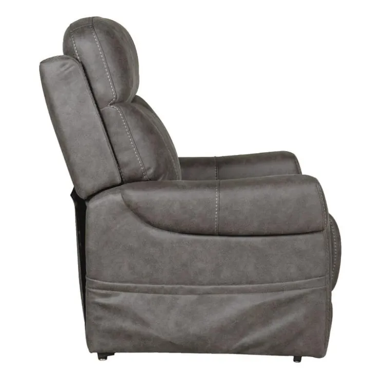 Power Lift-Up Recliner Grey Discount