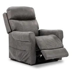 Power Lift-Up Recliner Grey Discount