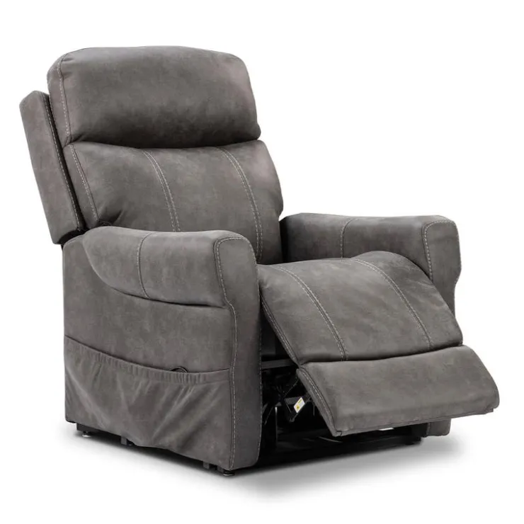 Power Lift-Up Recliner Grey Discount