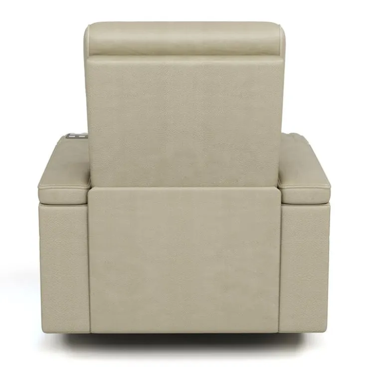 Power Modular Recliner with Massage, Heat, and Retractable Cup Holders Beige Best