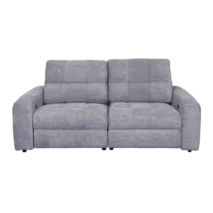 Power Modular Reclining Loveseat - 2 pcs Grey Hot