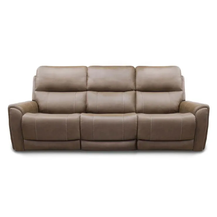 Power Modular Reclining Sofa - 3 pcs Cappuccino Best