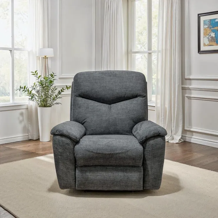 MINHAS Power Recliner - Grey Discount