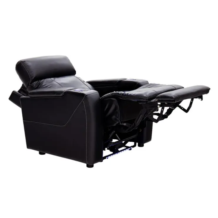 Power Recliner with Built-In Audio System - Black Best