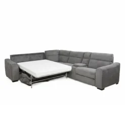 Power Reclining Sleeper Sectional with Console - 6 pcs Grey Best
