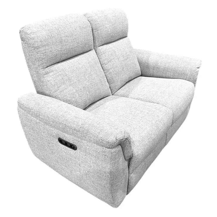 Power Reclining Loveseat Beige Outlet