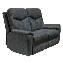 MINHAS Power Reclining Loveseat - Grey Hot