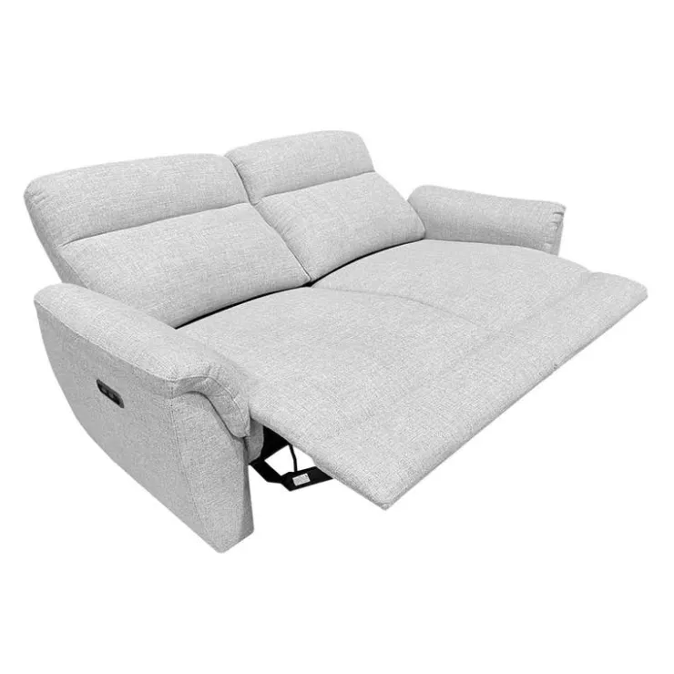 Power Reclining Sofa Beige Outlet