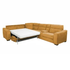 Power Reclining Sleeper Sectional with Console - 6 pcs Topaz Discount