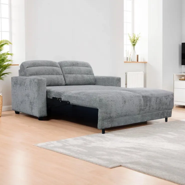 Power Sofa Bed Grey Clearance