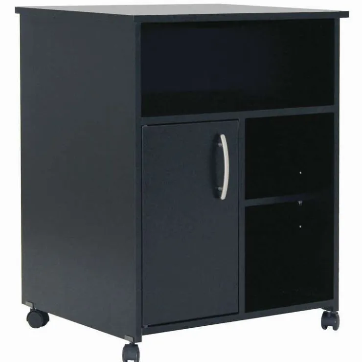 Meubles South Shore Printer Stand - South Shore PURE BLACK Outlet