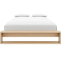 Nexera Queen Bed (60") - Natural Blonde Oak Outlet