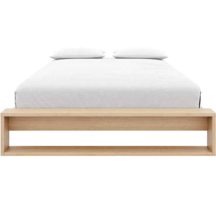 Nexera Queen Bed (60") - Natural Blonde Oak Outlet