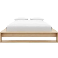 Nexera Queen Bed (60") - Natural Blonde Oak Outlet
