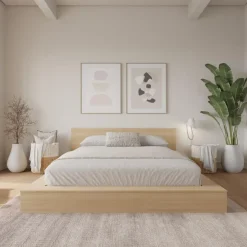 Nexera Queen Bed and Headboard (60