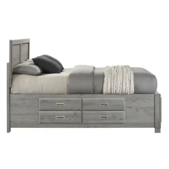 Queen Bed with Drawers & Headboard - 60