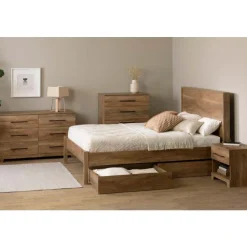 Meubles South Shore Queen Bed with Headboard (60