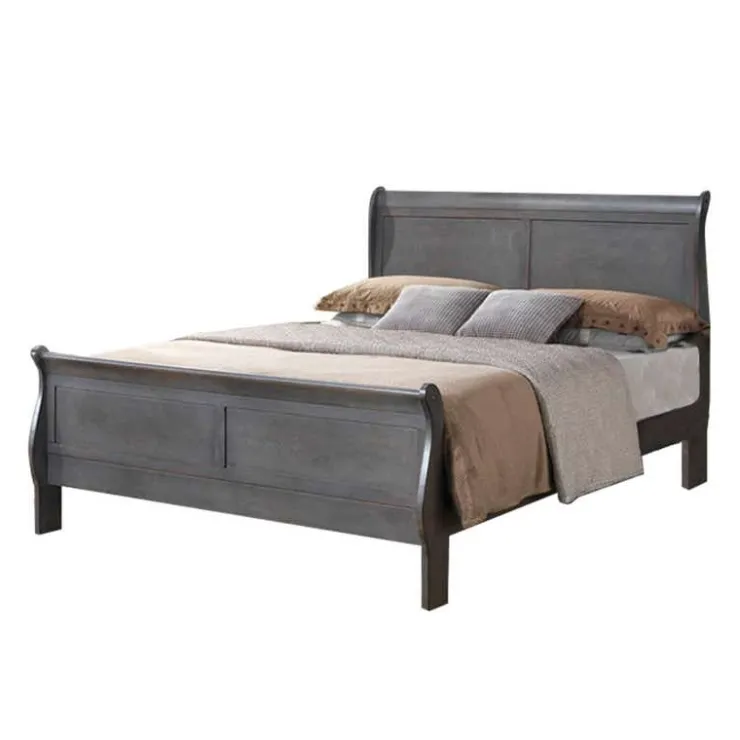 Queen Bed with Headboard (60") Outlet