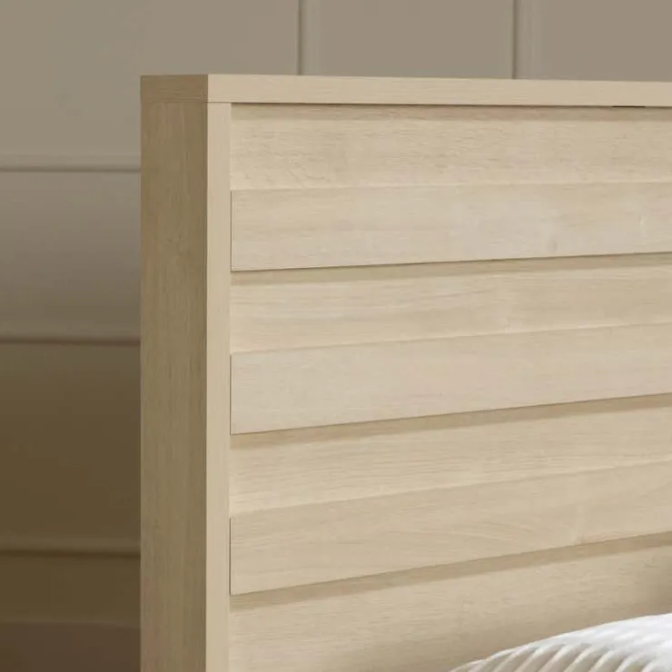 Meubles South Shore Queen Bed with Headboard (60") - South Shore Bleached Oak Online