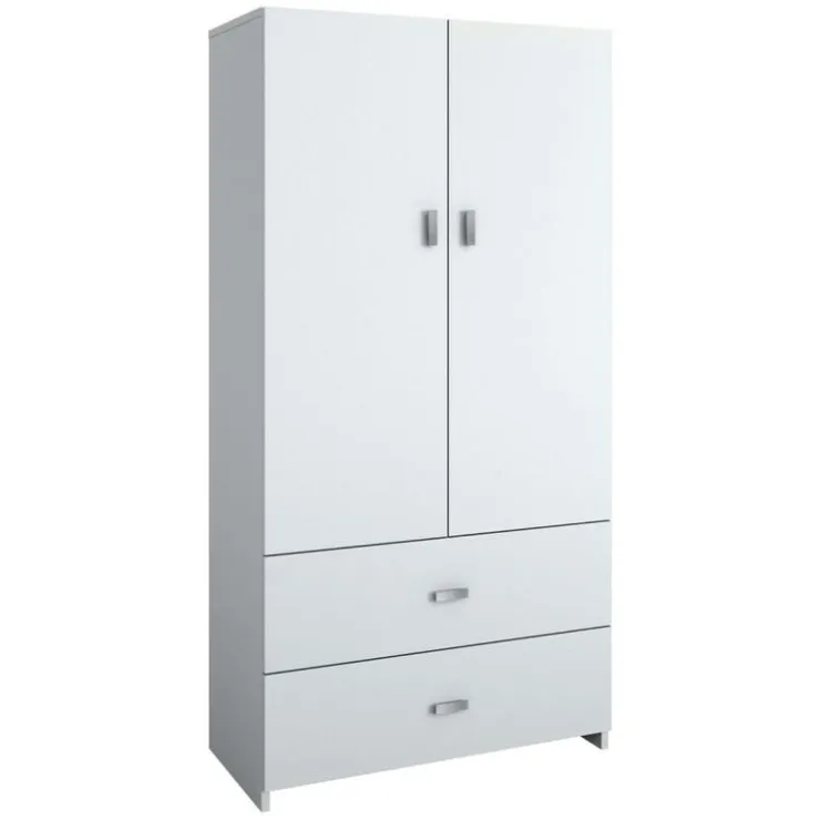 SUA-V Queen Bedroom Set (60") - 5 pcs White Clearance