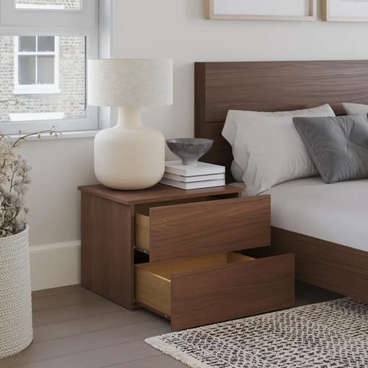 Nexera Queen Bedroom Set (60") - 3 pcs - Walnut Best