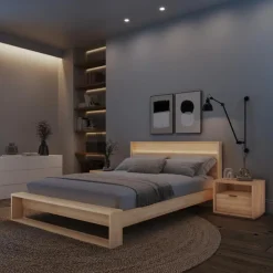 Nexera Queen Bedroom Set with Lighting (60