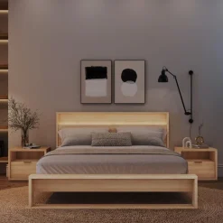 Nexera Queen Bedroom Set with Lighting (60