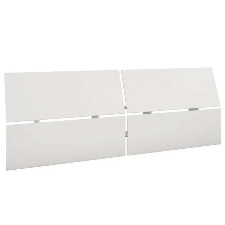 Nexera Queen Bedroom Set with Lighting (60") - 3 pcs - White Hot