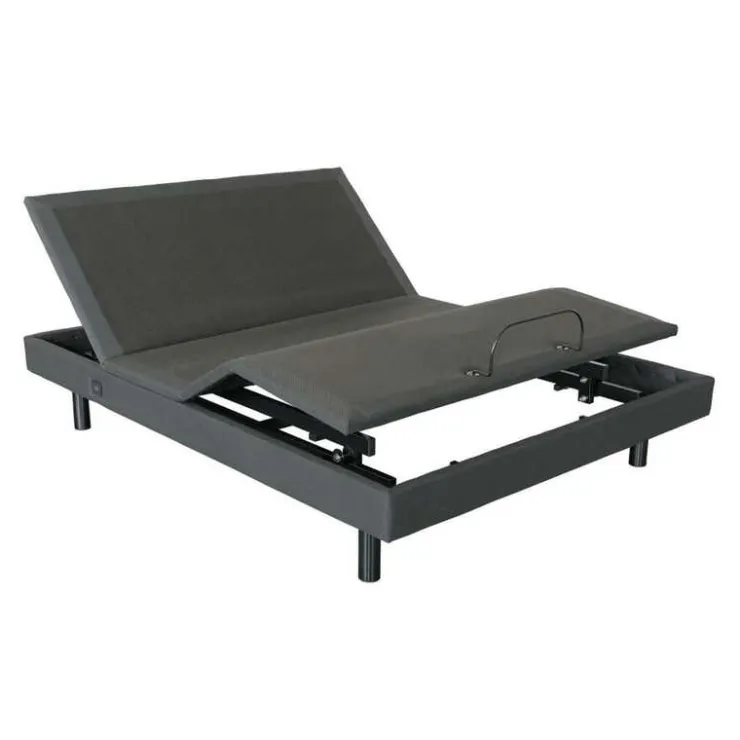 Queen Electric Bed (60") Grey/Black