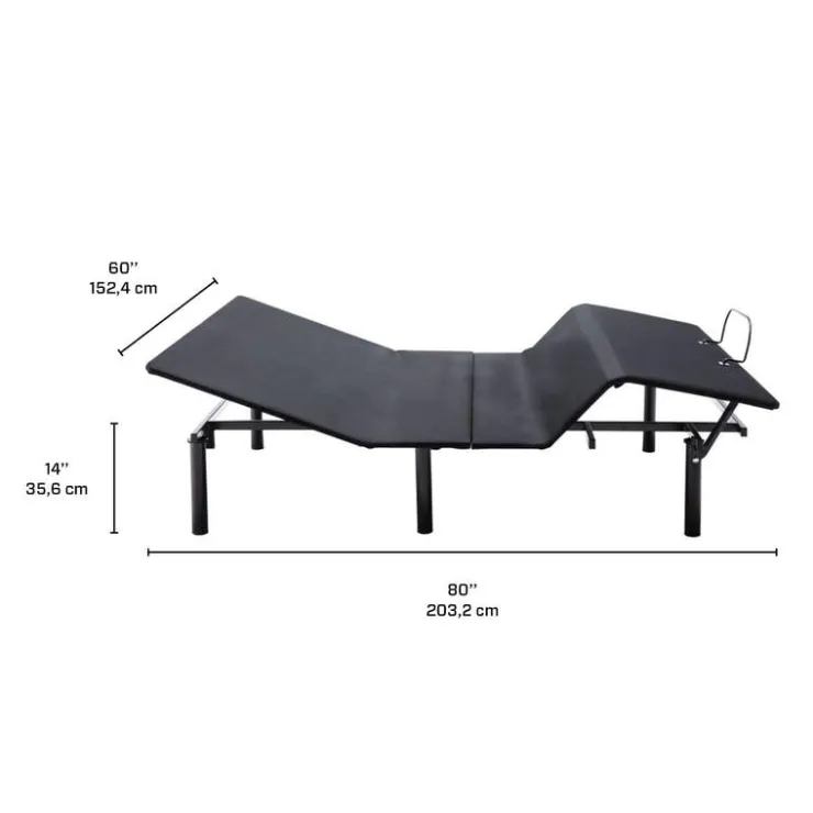 Queen Electric Bed (60") GREY Discount
