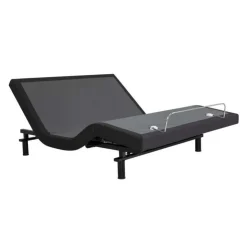 Queen Electric Bed with Loop Mattress (60") Grey/White