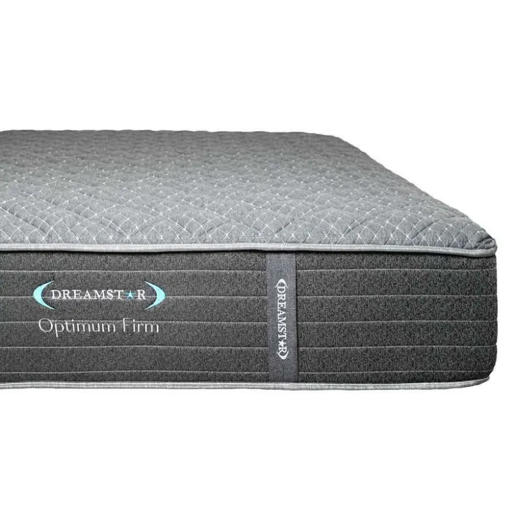 Dreamstar Queen Extra Firm Mattress with Pocket Coils - 60" Grey Sale