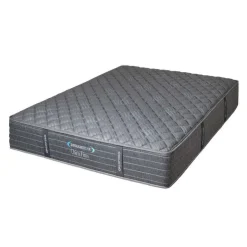 Dreamstar Queen Firm Mattress with Pocket Coils - 60" Blue/Grey New