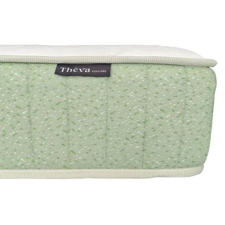 Queen Firm Mattress-in-a-Box with Pocket Coils - 60" Green/White Best