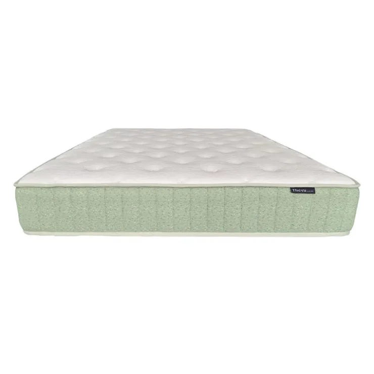 Queen Firm Mattress-in-a-Box with Pocket Coils - 60" Green/White Best